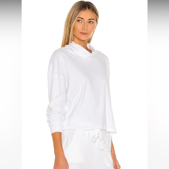 Sustainable Slub Terry Top in White XS - Picture 4 of 4